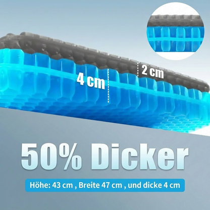 Curasit® Großes Gel Sitzkissen
