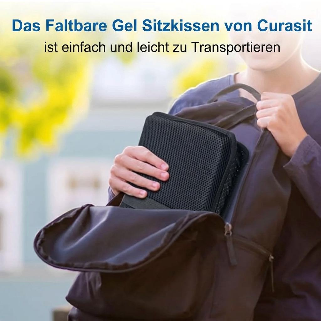 Curasit® Reise Gel Sitzkissen